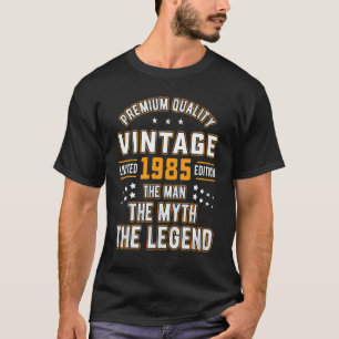 Camiseta Los hombres vintage la leyenda del mito del hombre