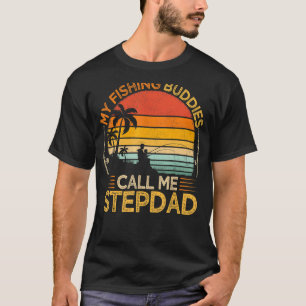 Camiseta Los hombres vintage mis compañeros de pesca llaman