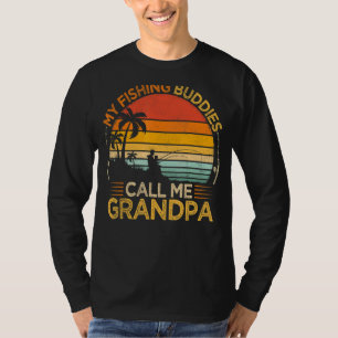 Camiseta Los hombres vintage que mis compañeros de pesca ll
