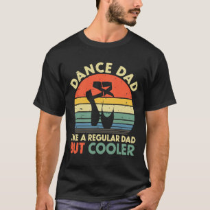 Camiseta Los Hombres Vintage Retro Bailan A Papá Como Un Pa