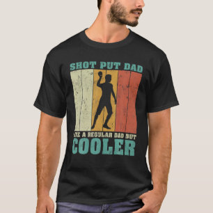 Camiseta Los Hombres Vintage Retro Dispararon A Papá Como U