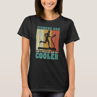Camiseta Los Hombres Vintage Retro Fitness Papá Como Un Pad