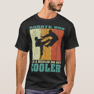 Camiseta Los Hombres Vintage Retro Karate Papá Como Un Padr