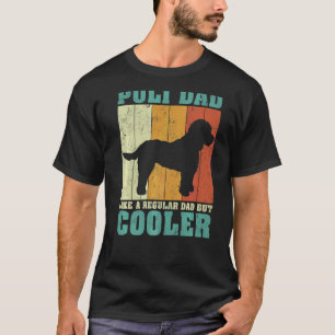 Camiseta Los Hombres Vintage Retro Puli Dad Como A Un Papá 