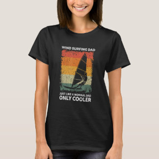 Camiseta Los Hombres Vintage Windsurf A Papá Solo Como Un P