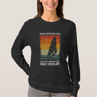 Camiseta Los Hombres Vintage Windsurf A Papá Solo Como Un P