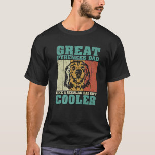 Camiseta Los Hombres Vintan A Los Grandes Pirineos, Papá Co