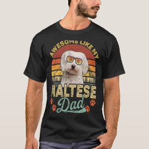 Camiseta Los Hombres Vintan Impresionante Como Mi Padre Mal