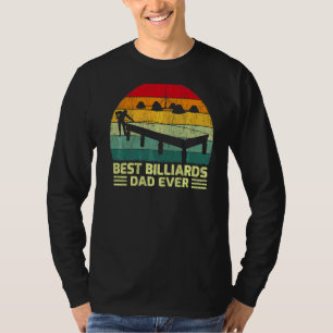 Camiseta Los hombres vitalizan el mejor billar de papás en 