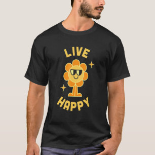 Camiseta Los hombres viven un mensaje positivo motivacional