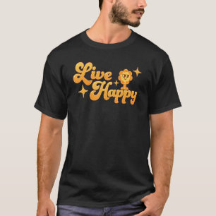 Camiseta Los hombres viven un mensaje positivo motivacional