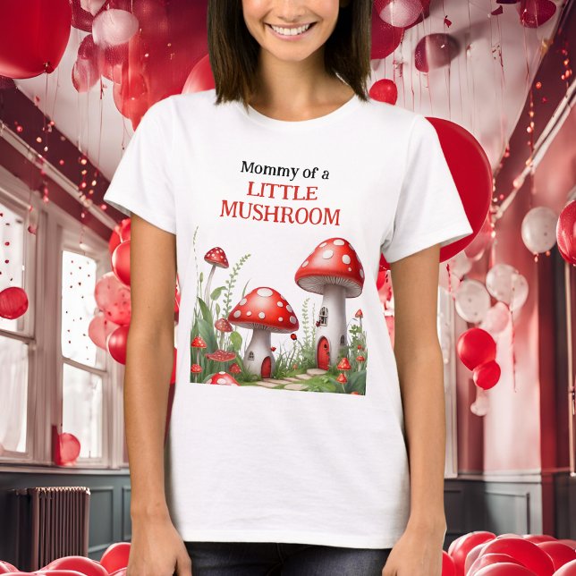 Camiseta Los Hongos De Los Hongos De Los Hongos Rojos Woodl (Subido por el creador)