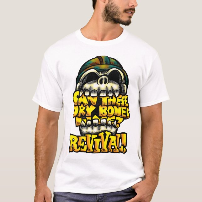 Camiseta Los huesos secos vivos (Anverso)