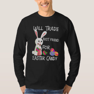 Camiseta Los Huevos De Chocolate Comen Conejito Serán El Me