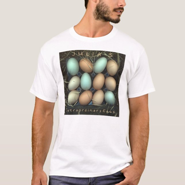 Camiseta Los huevos extraordinarios de Julia (Anverso)