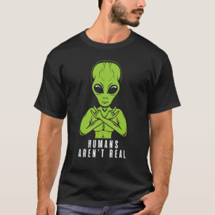 Camiseta Los humanos extranjeros no son un ovni muy bonito