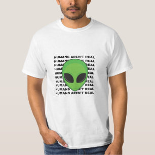 Camiseta Los humanos no son verdaderas 'pinturas de camiset