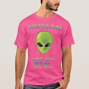 Camiseta Los humanos no son verdaderos archivos Xfiles Alie