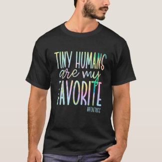 Camiseta Los humanos pequeños son mi enfermera de pediatría