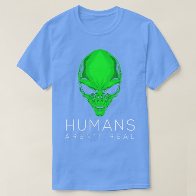 Camiseta Los humanos son reales (Diseño del anverso)