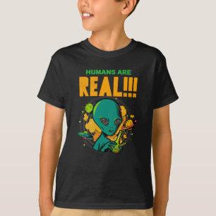 Camiseta ¡¡¡¡¡¡¡Los humanos son REALES!!!!!! Ilustrador con