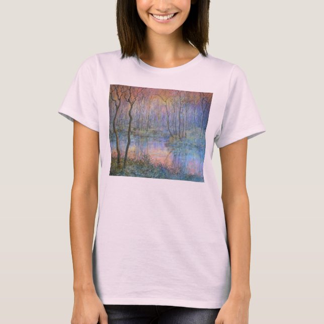 Camiseta Los humedales al atardecer (Anverso)