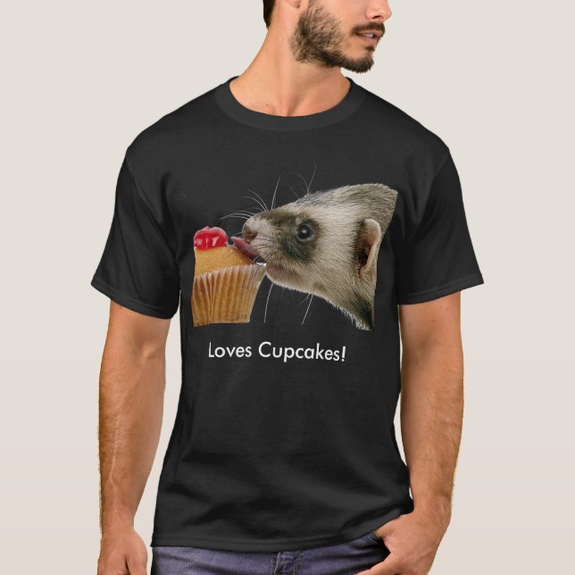 Camiseta Los hurones adoran los pasteles (Anverso)