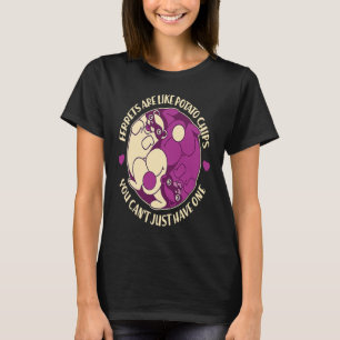 Camiseta Los hurones son como las patatas fritas que no se