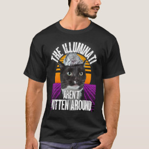 Camiseta Los Illuminati No Están Jugando con Gatos Sombrero
