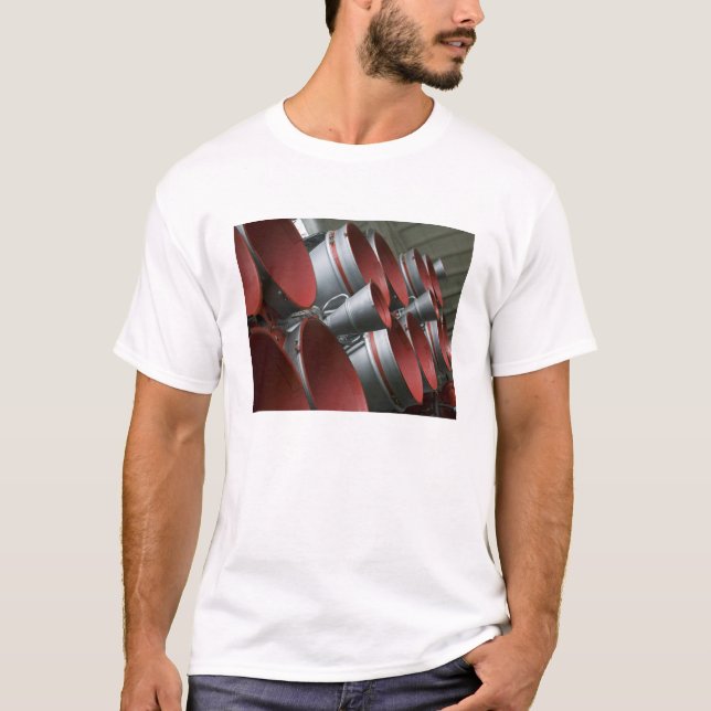 Camiseta Los impulsores de la nave espacial Soyuz TMA-14 3 (Anverso)