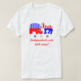 Camiseta Los independientes votan de ambas maneras