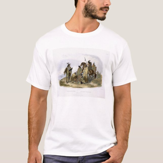 Camiseta Los indios del cuervo, platean 13 del volumen 1 de (Anverso)