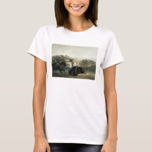 Camiseta Los indios que cazan el bisonte, platean 31 del