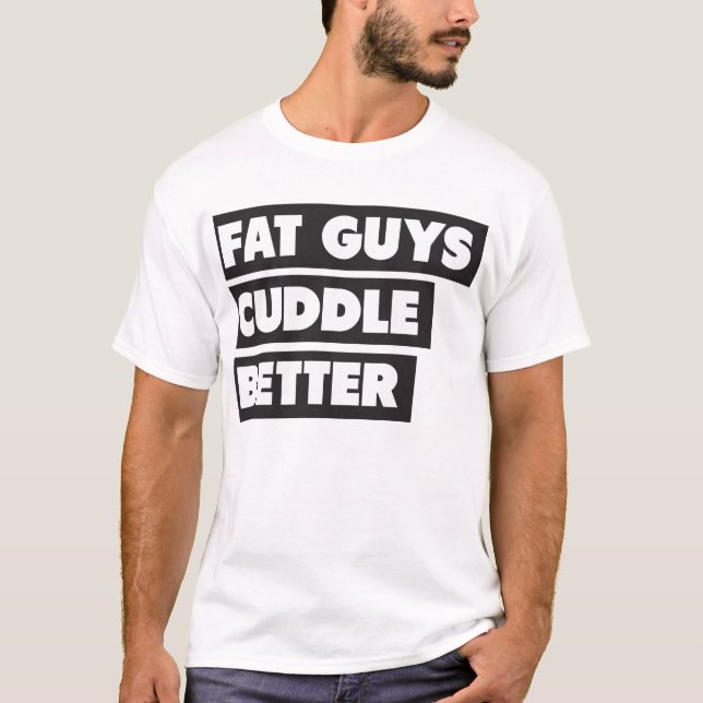 Camiseta Los individuos gordos abrazan mejor (Anverso)