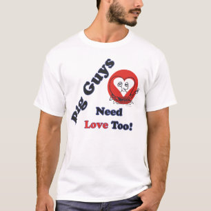 Camiseta ¡Los individuos grandes necesitan amor también!