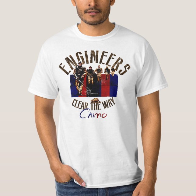 Camiseta ¡Los ingenieros canadienses llevan la manera - (Anverso)