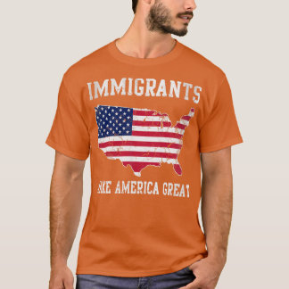 Camiseta Los inmigrantes grandes