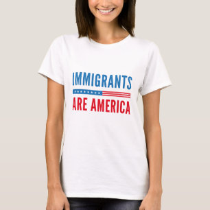 Camiseta Los inmigrantes son Estados Unidos