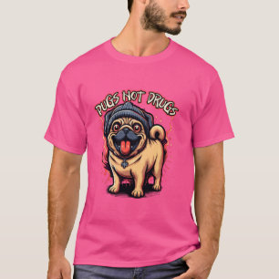 Camiseta Los insectos no son drogas raras anti-drogas