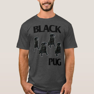 Camiseta Los insólitos cerdos negros adoran la música adora