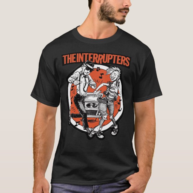Camiseta los int3rupt3rs vintage (Anverso)