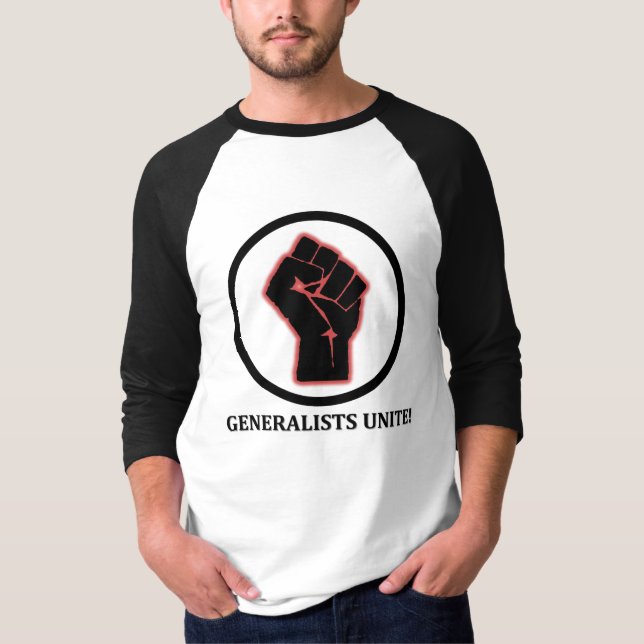 Camiseta Los internistas unen, los hombres (Anverso)