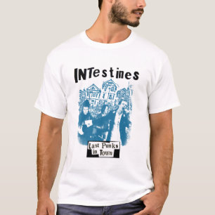 Camiseta Los intestinos duran punks en ciudad