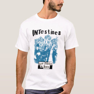 Camiseta Los intestinos duran punks en ciudad