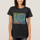 Camiseta Los irlandeses de Vincent Van Gogh.<br><div class="desc">"Irises" es una de una serie de pinturas,  producidas por Vincent Van Gogh,  mientras se encontraba en el asilo de Saint Paul-de-Mausole,  en Saint-Rémy-de-Provence,  Francia,  en el último antes de su muerte en 1890.
 Ahora está alojado en la J. Paul Getty Musuem,  Los Ángeles,  Estados Unidos.</div>