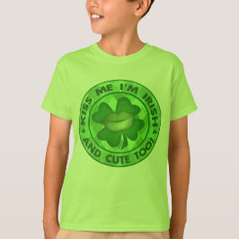 Camiseta Los irlandeses lindos del día de St Patrick me