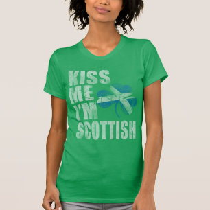 Camiseta Los irlandeses lindos me besan que soy el día de