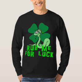 Camiseta Los irlandeses me frotan para la suerte