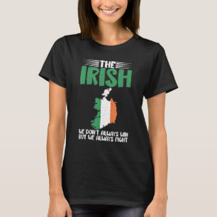 Camiseta Los irlandeses no siempre ganamos pero siempre luc