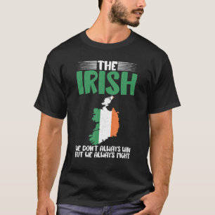 Camiseta Los irlandeses no siempre ganamos pero siempre luc